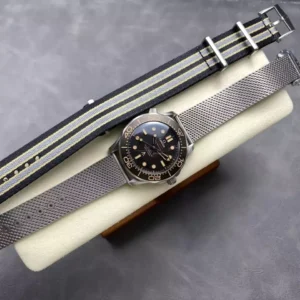 DONG HO OMEGA SEAMASTER JAMES BOND 007 NO TIME TO DIE CHE TAC CAO CAP TITANIUM VS FACTORY 42MM 9