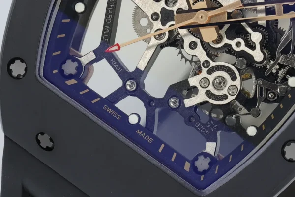 DONG HO RICHARD MILLE REPLICA RM035 AMERICAS TORO VO GOM DEN TOURBILLON ZF FACTORY 40X48MM 6