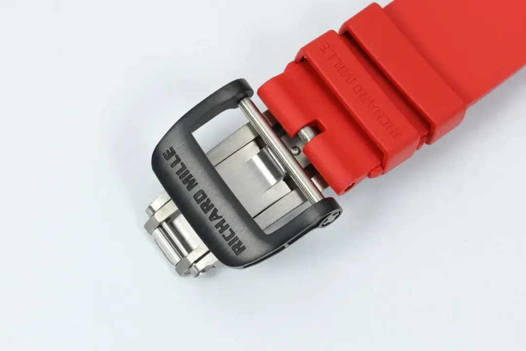 ĐỒNG HỒ RICHARD MILLE RM35-01 REPLICA VỎ CARBON DÂY CAO SU ĐỎ ZF FACTORY 49,9x43MM 9 DONG HO RICHARD MILLE RM35 01 REPLICA VO CARBON DAY CAO SU DO ZF FACTORY 499x43MM 8