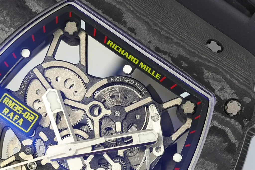 DONG HO RICHARD MILLE RM35 02 REP 11 VO FULL CARBON TOURBILLON ZF FACTORY 44MM 6