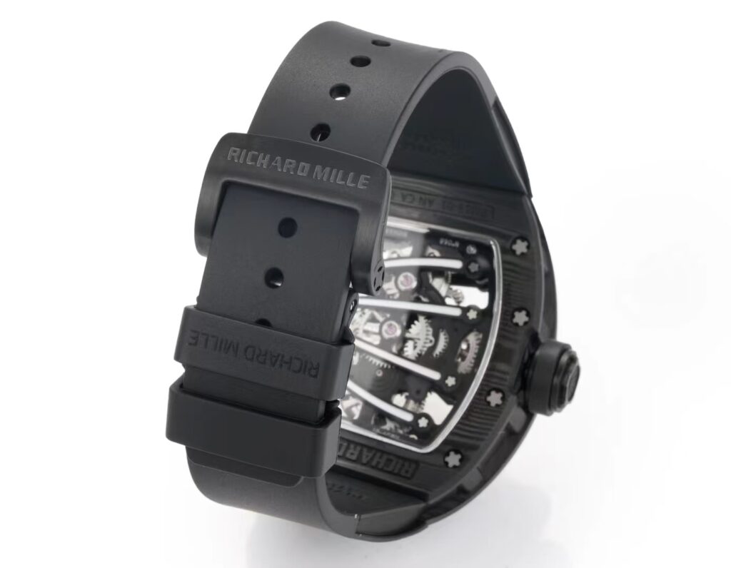 DONG HO RICHARD MILLE RM59 01 CHE TAC VO CARBON DEN MAT SO MAU DEN TOURBILLON 43x50MM 2