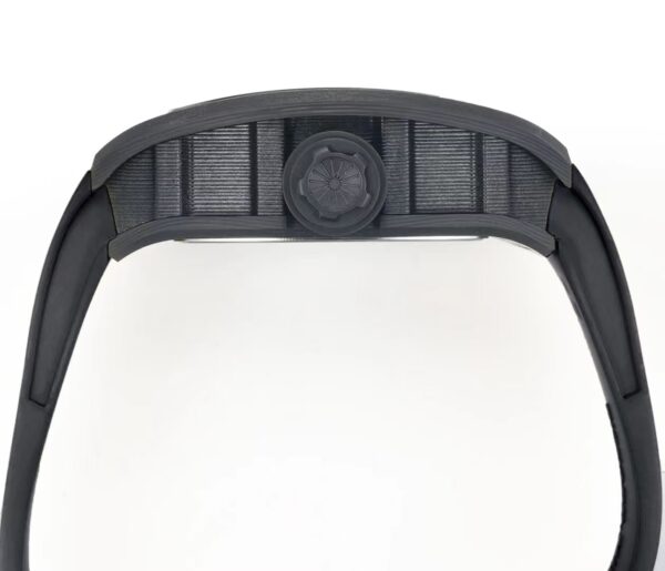 DONG HO RICHARD MILLE RM59 01 REP 11 VO CARBON DEN MAT XANH LA TOURBILLON 43X50MM 4