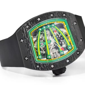 DONG HO RICHARD MILLE RM59 01 REP 11 VO CARBON DEN MAT XANH LA TOURBILLON 43X50MM 5