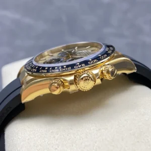 DONG HO ROLEX COSMOGRAPH DAYTONA M126518LN 0012 REP MA VANG DAY OYSTERFLEX VS FACTORY 2