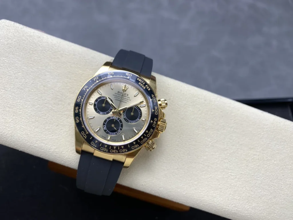 DONG HO ROLEX COSMOGRAPH DAYTONA M126518LN 0012 REP MA VANG DAY OYSTERFLEX VS FACTORY 6