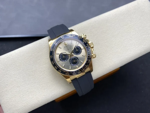DONG HO ROLEX COSMOGRAPH DAYTONA M126518LN 0012 REP MA VANG DAY OYSTERFLEX VS FACTORY 8
