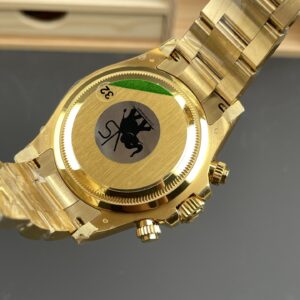 DONG HO ROLEX DAYTONA 126508 0006 BEST REPLICA MA VANG MAT SO MAU VANG 40MM 5