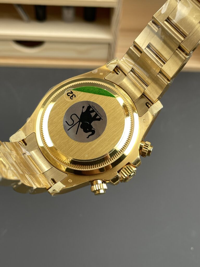 DONG HO ROLEX DAYTONA 126508 0006 BEST REPLICA MA VANG MAT SO MAU VANG 40MM 5