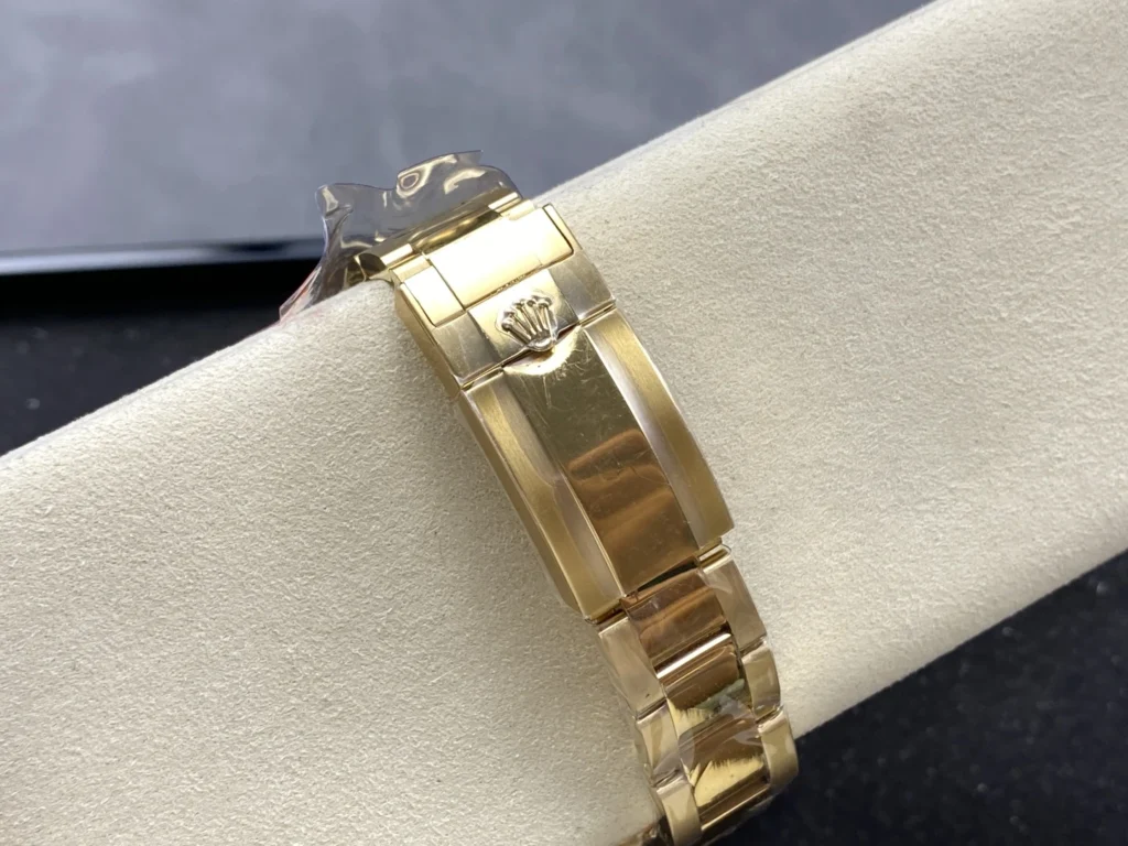 DONG HO ROLEX DAYTONA 126508 0008 REPLICA 11 MAT SO XANH LUC BAO MA VANG QF FACTORY 40MM 2