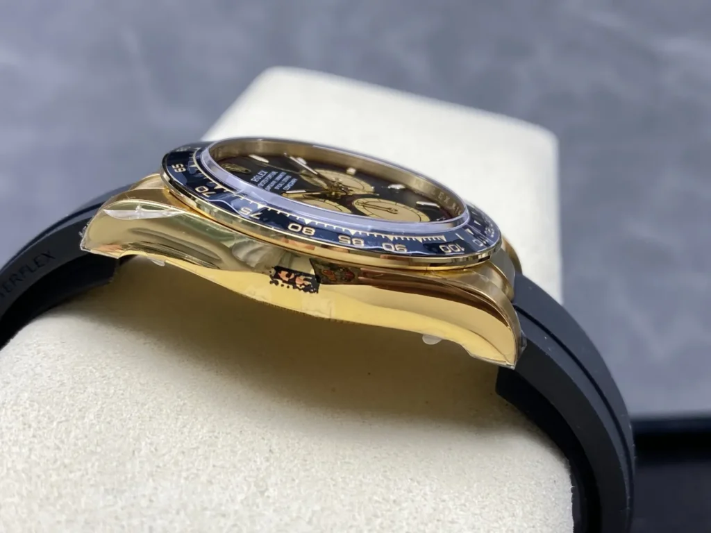 DONG HO ROLEX DAYTONA COSMOGRAPH M126518LN 0004 REPLICA 11 MA VANG MAT SO DEN COC DA QUANG VS FACTORY 40MM 3