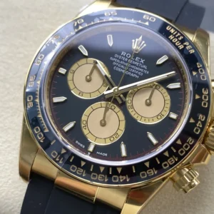 DONG HO ROLEX DAYTONA COSMOGRAPH M126518LN 0004 REPLICA 11 MA VANG MAT SO DEN COC DA QUANG VS FACTORY 40MM 5