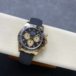 DONG HO ROLEX DAYTONA COSMOGRAPH M126518LN 0004 REPLICA 11 MA VANG MAT SO DEN COC DA QUANG VS FACTORY 40MM 7