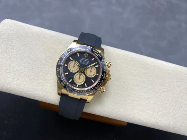 DONG HO ROLEX DAYTONA COSMOGRAPH M126518LN 0004 REPLICA 11 MA VANG MAT SO DEN COC DA QUANG VS FACTORY 40MM 7