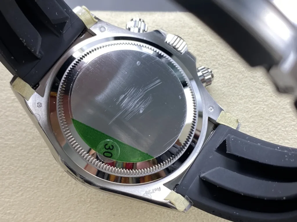 DONG HO ROLEX DAYTONA COSMOGRAPH M126519LN 0002 CHE TAC MAT SO DEN COC DA QUANG DAY OYSTERFLEX VS FACTORY 40MM 2