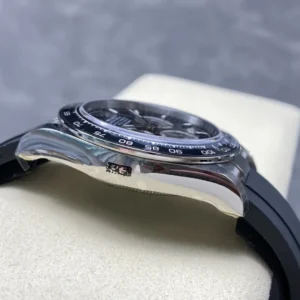 DONG HO ROLEX DAYTONA COSMOGRAPH M126519LN 0002 CHE TAC MAT SO DEN COC DA QUANG DAY OYSTERFLEX VS FACTORY 40MM 3
