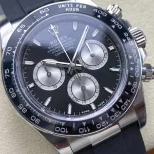 DONG HO ROLEX DAYTONA COSMOGRAPH M126519LN 0002 CHE TAC MAT SO DEN COC DA QUANG DAY OYSTERFLEX VS FACTORY 40MM 6