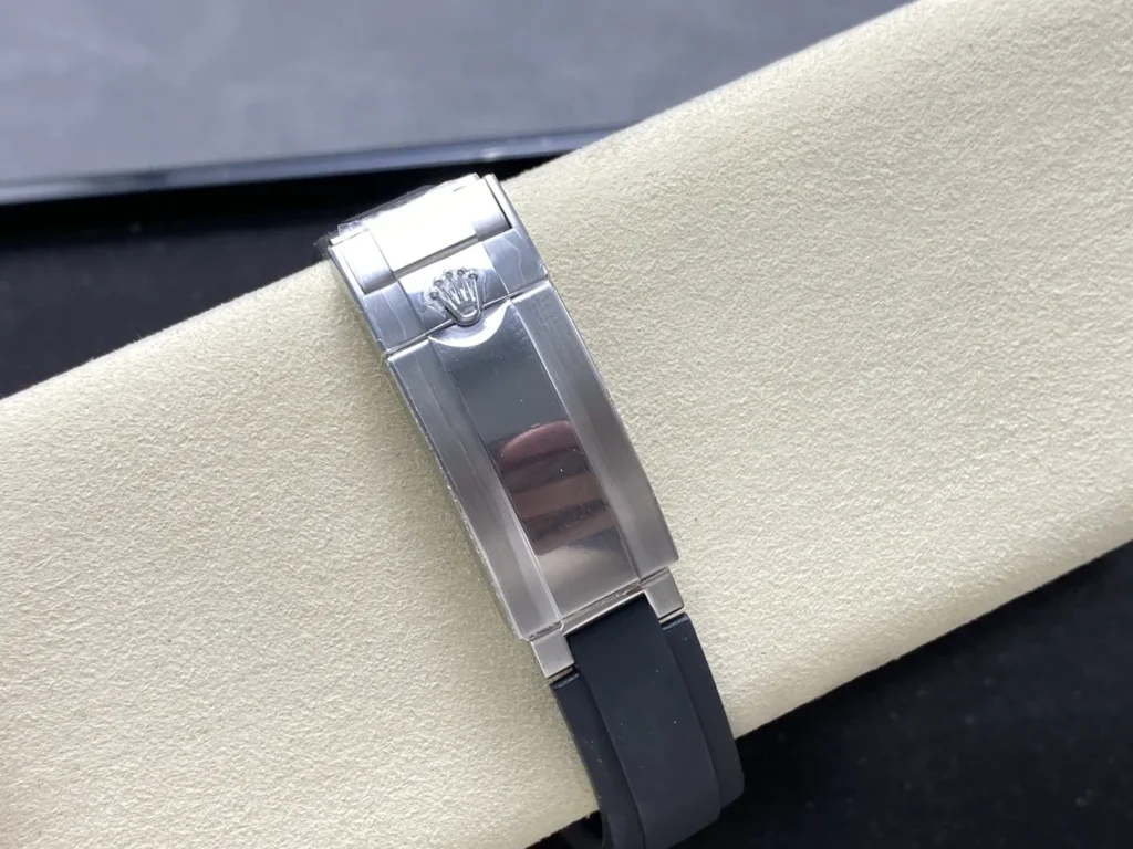 DONG HO ROLEX DAYTONA COSMOGRAPH M126519LN 0004 REPLICA MAT SO DEN COC DINH DA DAY OYSTERFLEX VS FACTORY 40MM 1
