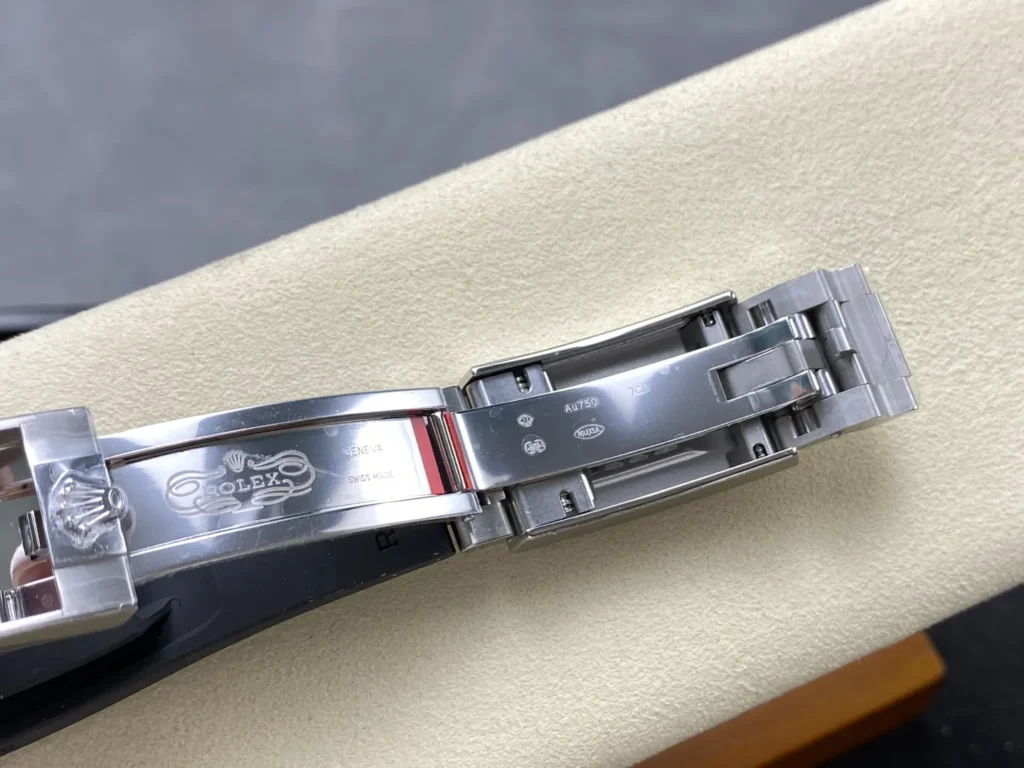 DONG HO ROLEX DAYTONA COSMOGRAPH M126519LN 0004 REPLICA MAT SO DEN COC DINH DA DAY OYSTERFLEX VS FACTORY 40MM 2
