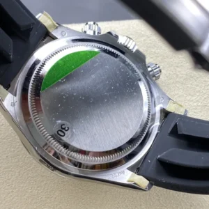 DONG HO ROLEX DAYTONA COSMOGRAPH M126519LN 0004 REPLICA MAT SO DEN COC DINH DA DAY OYSTERFLEX VS FACTORY 40MM 3