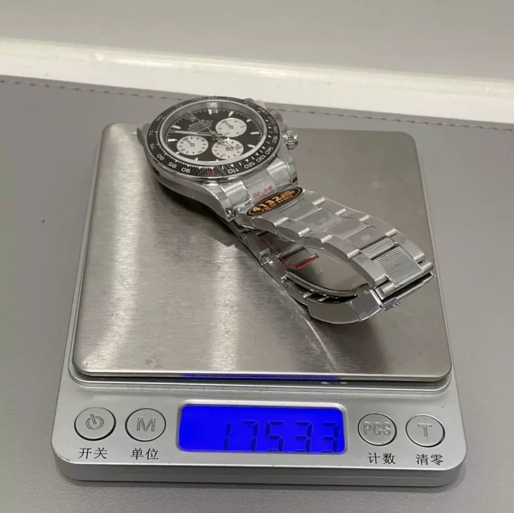 DONG HO ROLEX DAYTONA LE MANS 126529LN REPLICA 11 MAT SO MAU DEN DAY OYSTER QF FACTORY 40MM 1