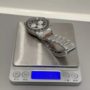 DONG HO ROLEX DAYTONA LE MANS 126529LN REPLICA 11 MAT SO MAU DEN DAY OYSTER QF FACTORY 40MM 1