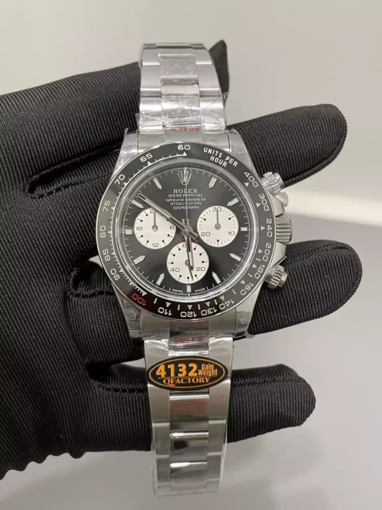 DONG HO ROLEX DAYTONA LE MANS 126529LN REPLICA 11 MAT SO MAU DEN DAY OYSTER QF FACTORY 40MM 2