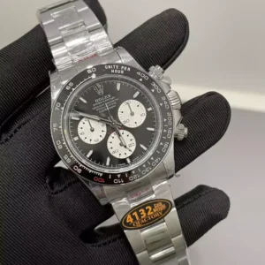 DONG HO ROLEX DAYTONA LE MANS 126529LN REPLICA 11 MAT SO MAU DEN DAY OYSTER QF FACTORY 40MM 3