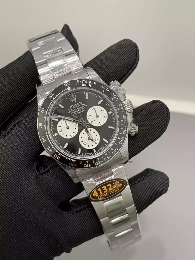 DONG HO ROLEX DAYTONA LE MANS 126529LN REPLICA 11 MAT SO MAU DEN DAY OYSTER QF FACTORY 40MM 3