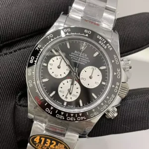 DONG HO ROLEX DAYTONA LE MANS 126529LN REPLICA 11 MAT SO MAU DEN DAY OYSTER QF FACTORY 40MM 4