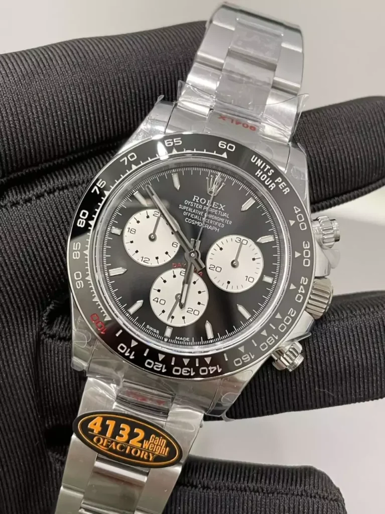DONG HO ROLEX DAYTONA LE MANS 126529LN REPLICA 11 MAT SO MAU DEN DAY OYSTER QF FACTORY 40MM 4