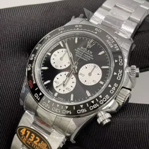 DONG HO ROLEX DAYTONA LE MANS 126529LN REPLICA 11 MAT SO MAU DEN DAY OYSTER QF FACTORY 40MM 5