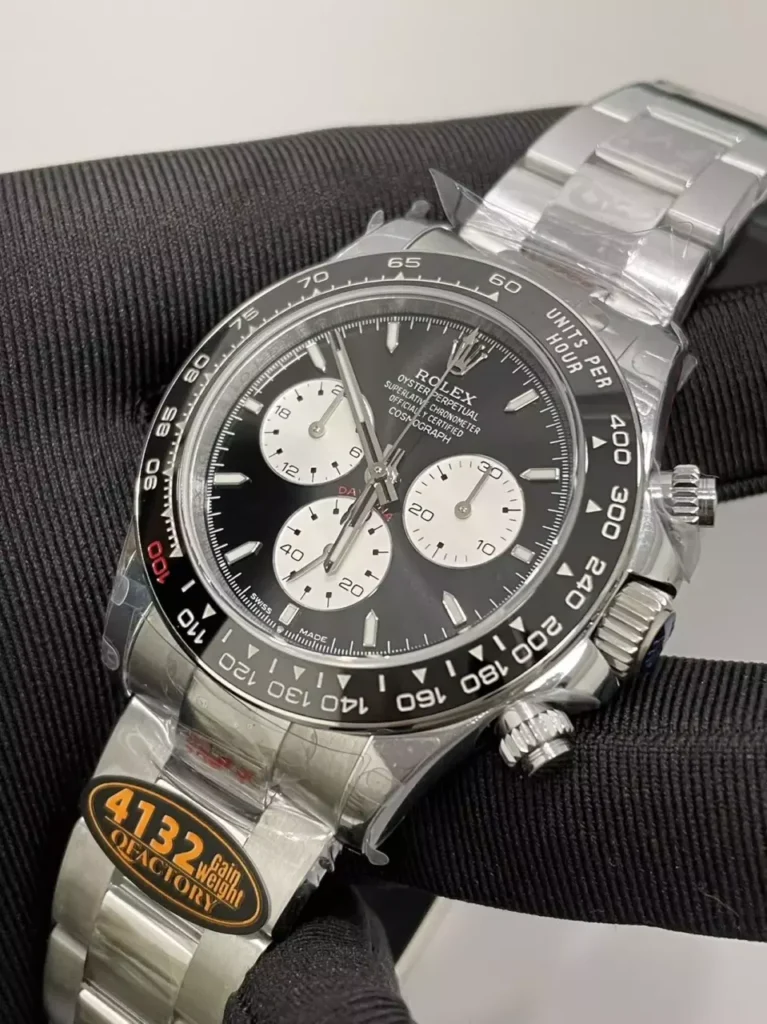 DONG HO ROLEX DAYTONA LE MANS 126529LN REPLICA 11 MAT SO MAU DEN DAY OYSTER QF FACTORY 40MM 5