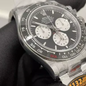 DONG HO ROLEX DAYTONA LE MANS 126529LN REPLICA 11 MAT SO MAU DEN DAY OYSTER QF FACTORY 40MM 6