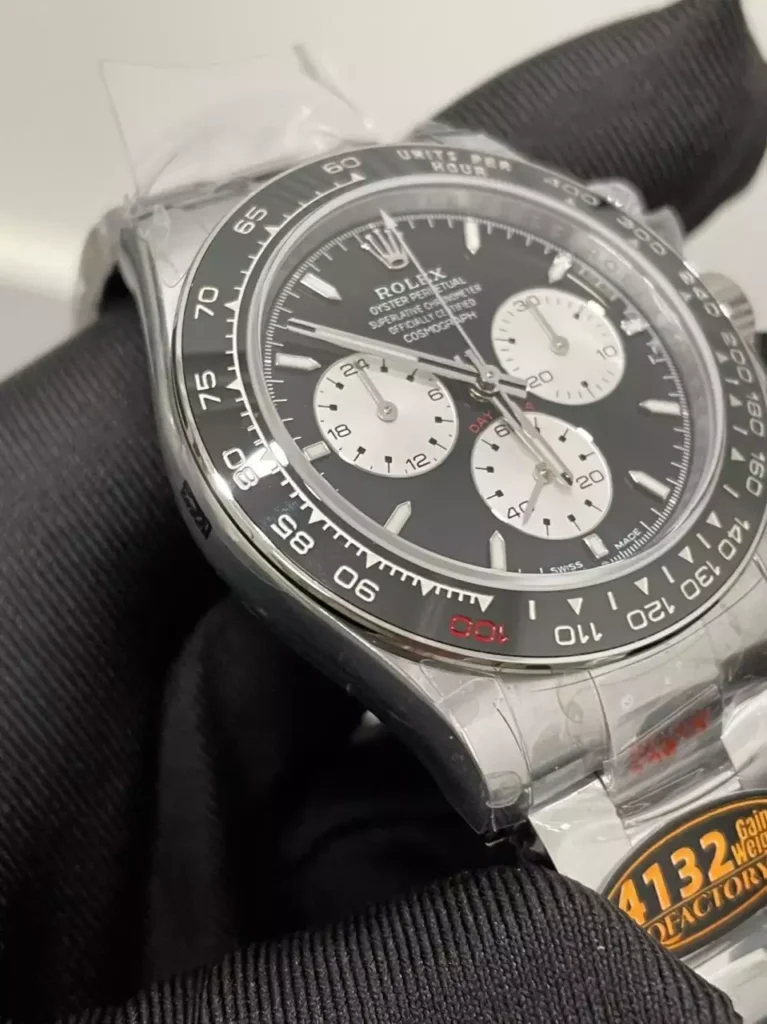 DONG HO ROLEX DAYTONA LE MANS 126529LN REPLICA 11 MAT SO MAU DEN DAY OYSTER QF FACTORY 40MM 6