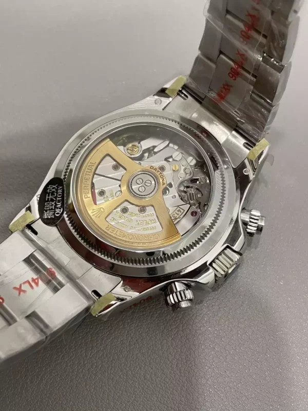 DONG HO ROLEX DAYTONA LE MANS 126529LN REPLICA 11 MAT SO MAU DEN DAY OYSTER QF FACTORY 40MM 9