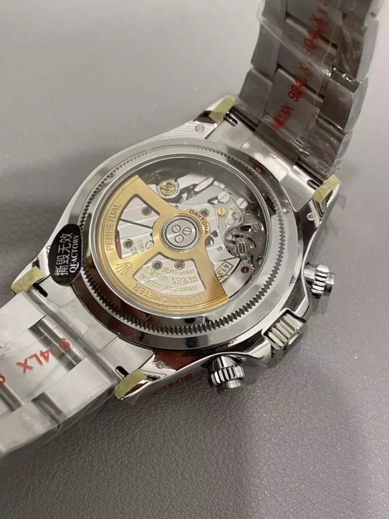 DONG HO ROLEX DAYTONA LE MANS 126529LN REPLICA 11 MAT SO MAU DEN DAY OYSTER QF FACTORY 40MM 9