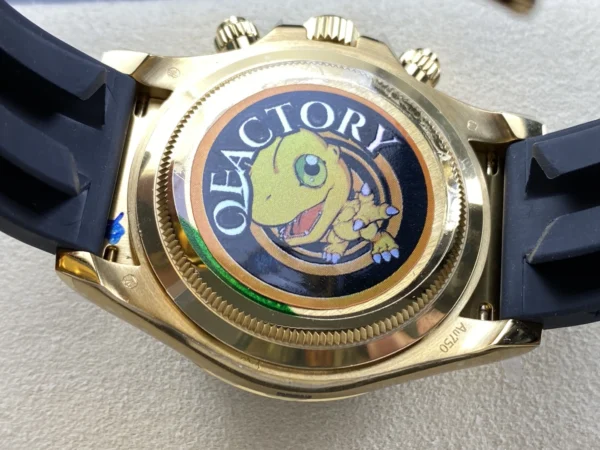 DONG HO ROLEX DAYTONA M126518LN REPLICA MAT XANH 6