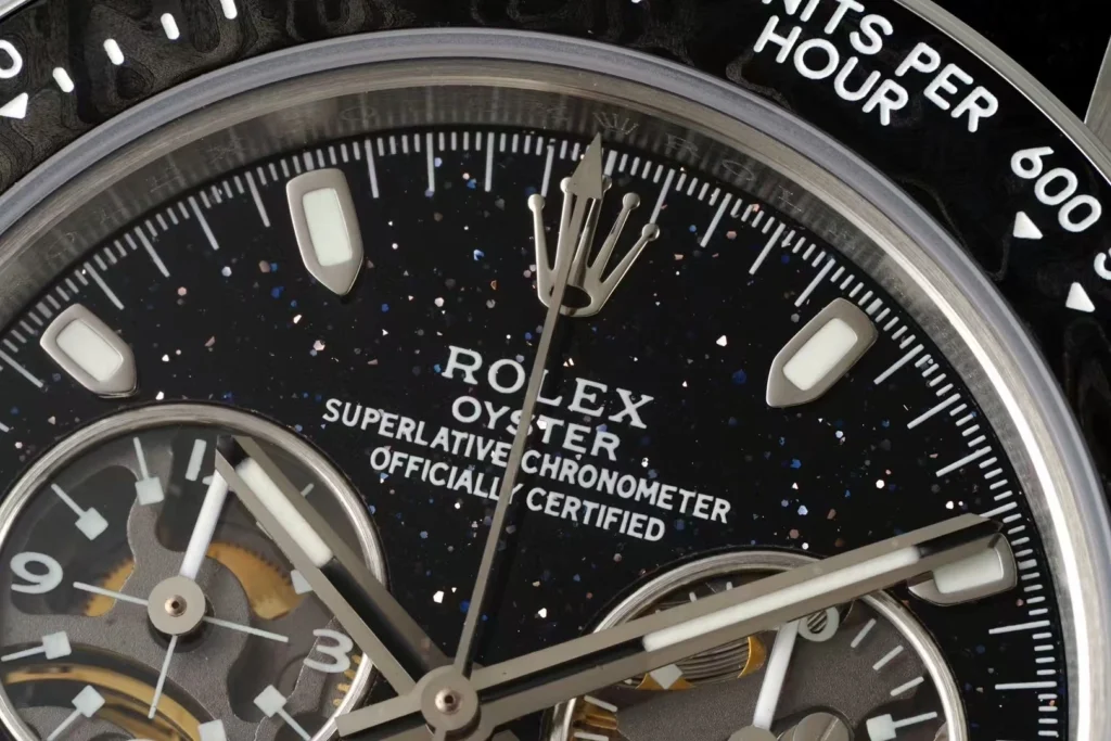 DONG HO ROLEX DAYTONA VENTURA BY ARTISANS DE GENEVE CHE TAC CAO CAP DAY OYSTER FLEX CHRONOGRAPH 40MM 5