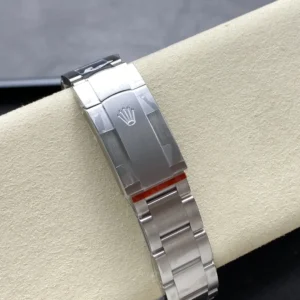 DONG HO ROLEX OYSTER PERPETUAL M124300 0002 REPLICA CAO CAP MAT SO MAU DEN 36 42MM 2