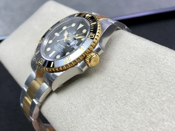 DONG HO ROLEX SUBMARINER 126613LN REPLICA VO GOM DEN MAT SO MAU DEN VS FACTORY 41MM 3