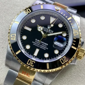 DONG HO ROLEX SUBMARINER 126613LN REPLICA VO GOM DEN MAT SO MAU DEN VS FACTORY 41MM 5