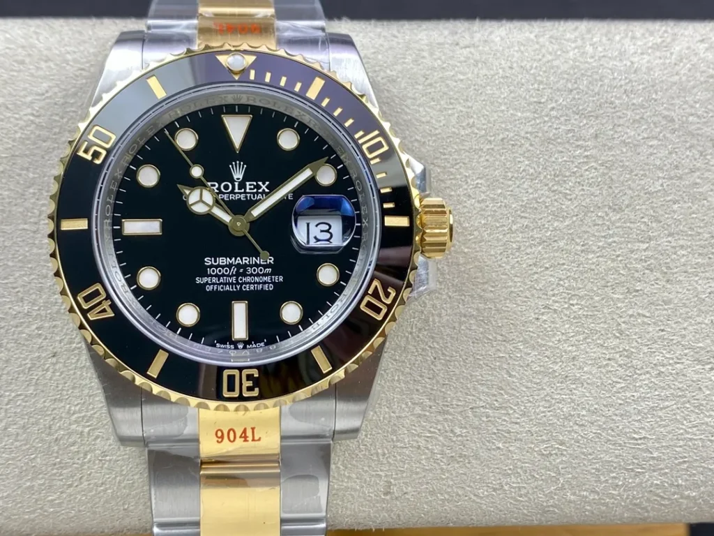 DONG HO ROLEX SUBMARINER 126613LN REPLICA VO GOM DEN MAT SO MAU DEN VS FACTORY 41MM 8