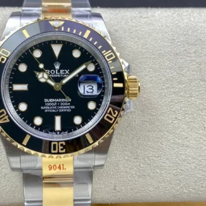 DONG HO ROLEX SUBMARINER 126613LN REPLICA VO GOM DEN MAT SO MAU DEN VS FACTORY 41MM 8