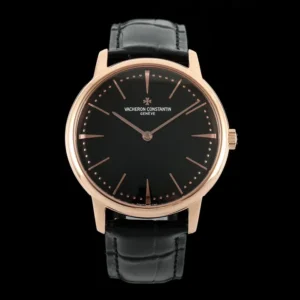 DONG HO VACHERON CONSTANTIN PATRIMONY 81180R REP 11 MA VANG HONG MAT DEN DAY DA KZ FACTORY 40MM 1