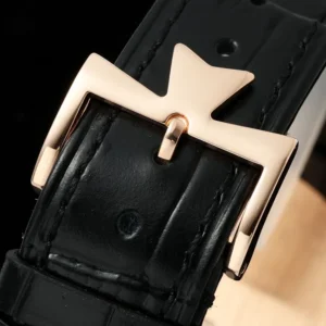 DONG HO VACHERON CONSTANTIN PATRIMONY 81180R REP 11 MA VANG HONG MAT DEN DAY DA KZ FACTORY 40MM 2