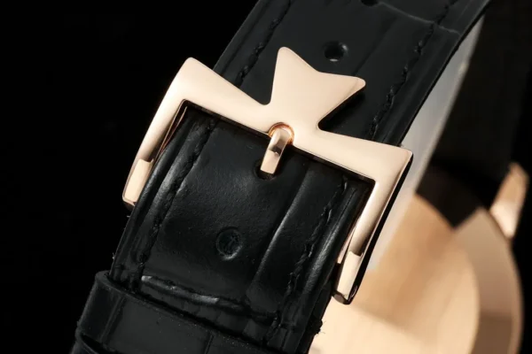 DONG HO VACHERON CONSTANTIN PATRIMONY 81180R REP 11 MA VANG HONG MAT DEN DAY DA KZ FACTORY 40MM 2