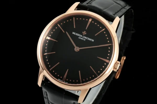 DONG HO VACHERON CONSTANTIN PATRIMONY 81180R REP 11 MA VANG HONG MAT DEN DAY DA KZ FACTORY 40MM 8