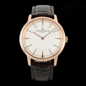 DONG HO VACHERON CONSTANTIN PATRIMONY 81180R REPLICA 11 MA VANG HONG MAT SO MAU TRANG DAY DA KZ FACTORY 40MM 1