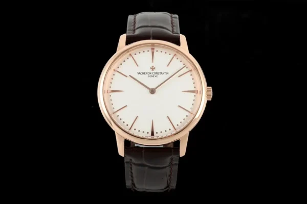 DONG HO VACHERON CONSTANTIN PATRIMONY 81180R REPLICA 11 MA VANG HONG MAT SO MAU TRANG DAY DA KZ FACTORY 40MM 1