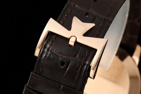 DONG HO VACHERON CONSTANTIN PATRIMONY 81180R REPLICA 11 MA VANG HONG MAT SO MAU TRANG DAY DA KZ FACTORY 40MM 2